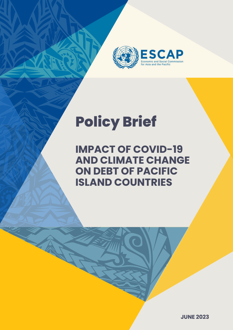 Impact of COVID-19 and climate change on debt of Pacific island countries