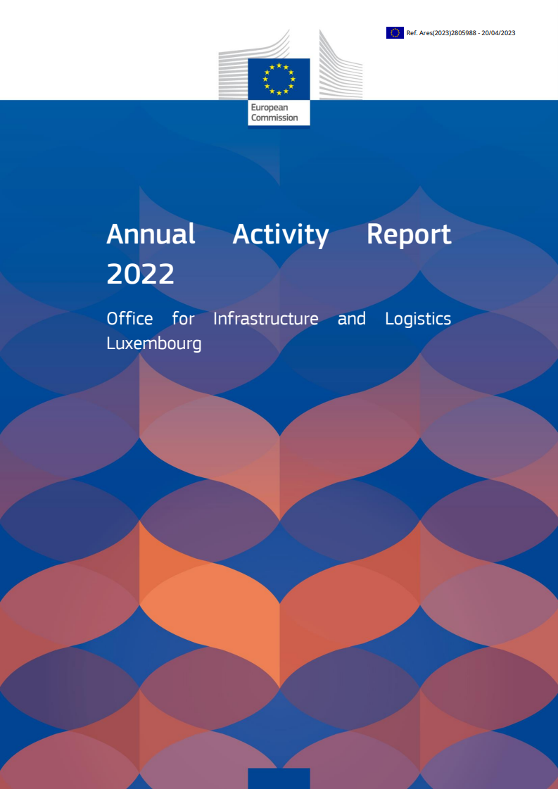 Annual activity report 2022 - Office for Infrastructure and Logistics in Luxembourg