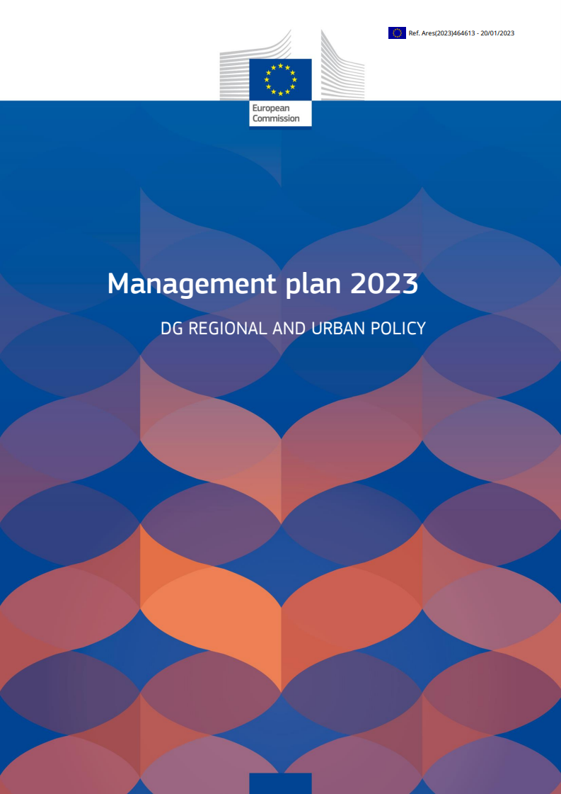 Management plan 2023 – Regional and Urban Policy