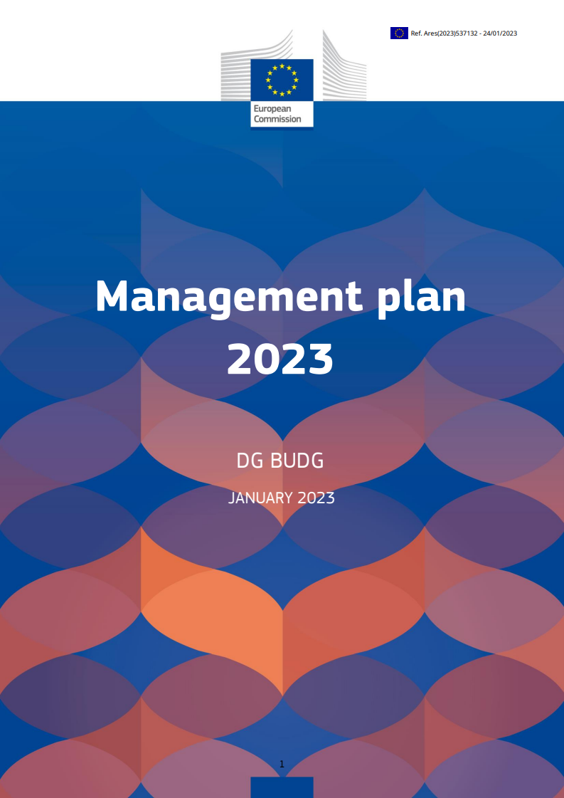 Management plan 2023 – Budget