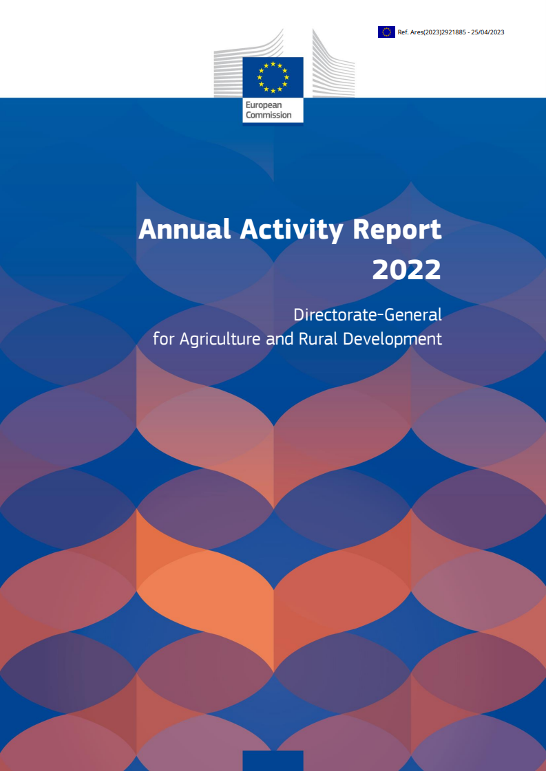 Annual activity report 2022 - Agriculture and Rural Development