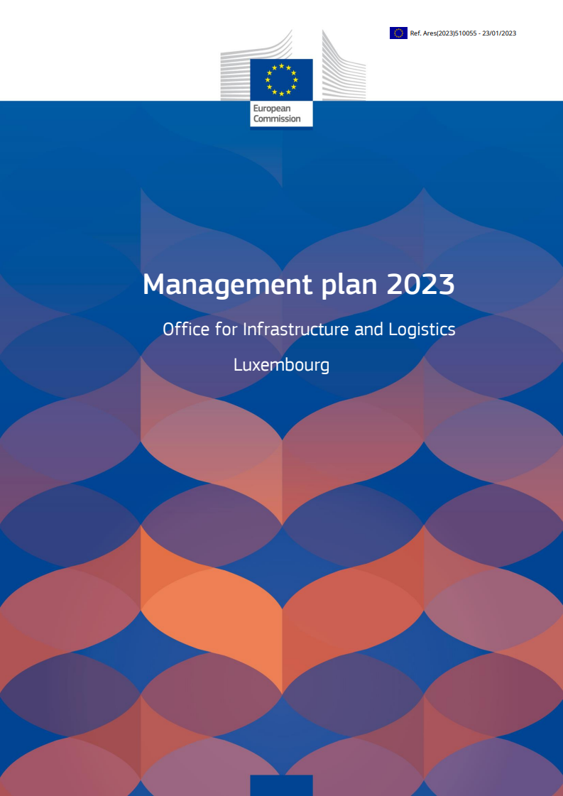 Management plan 2023 – Office for Infrastructure and Logistics in Luxembourg