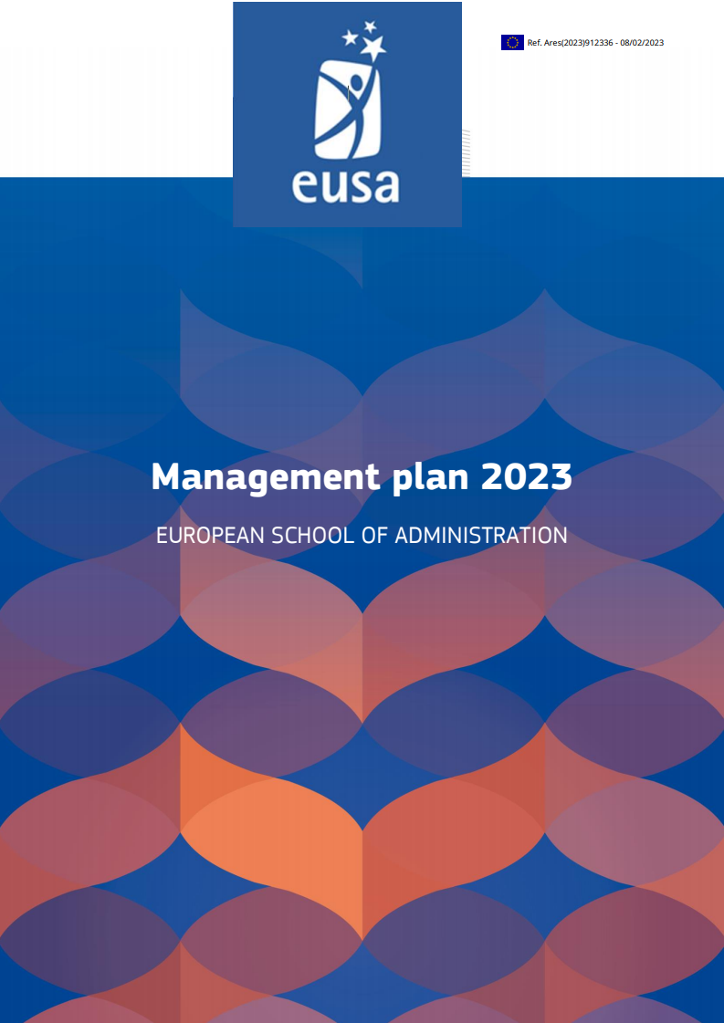 Management plan 2023 – European School of Administration