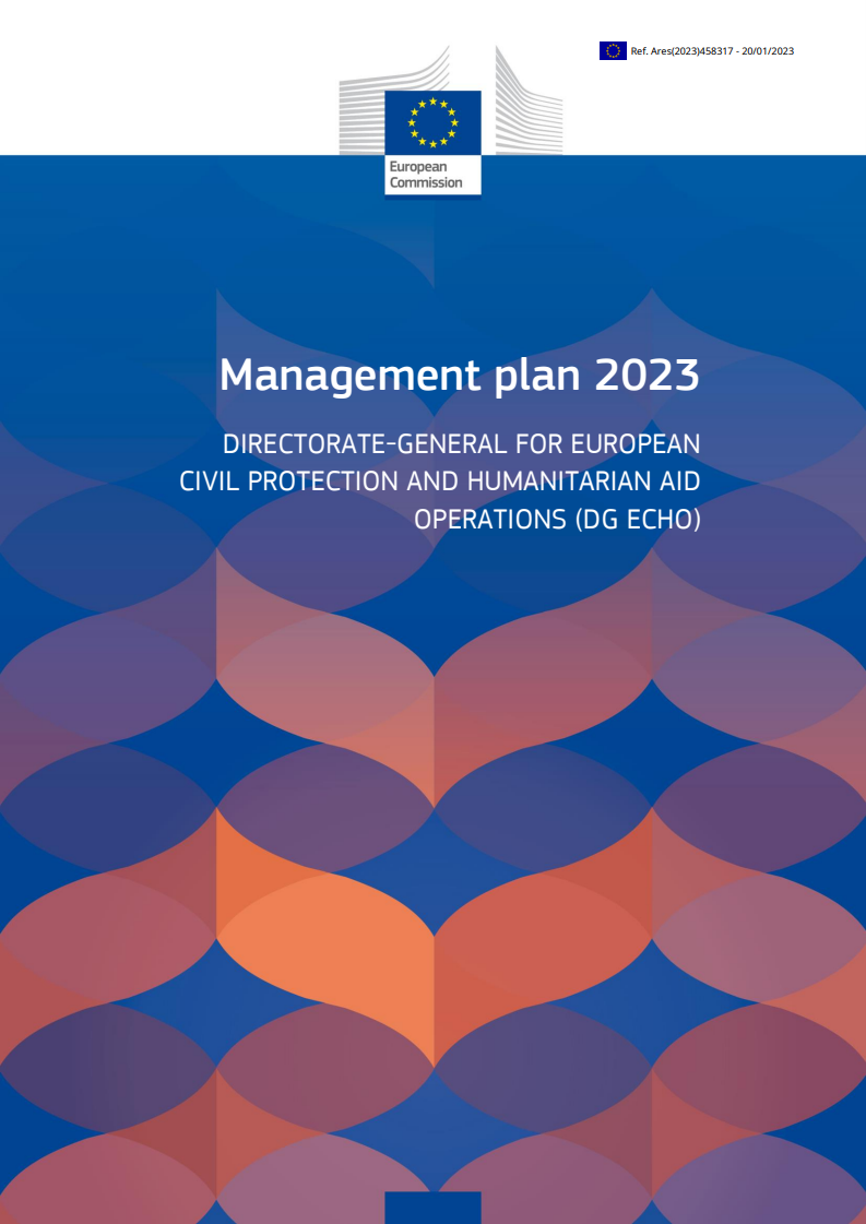 Management plan 2023 – European Civil Protection and Humanitarian Aid Operations