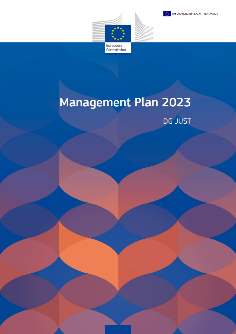 Management plan 2023 – Justice and Consumers