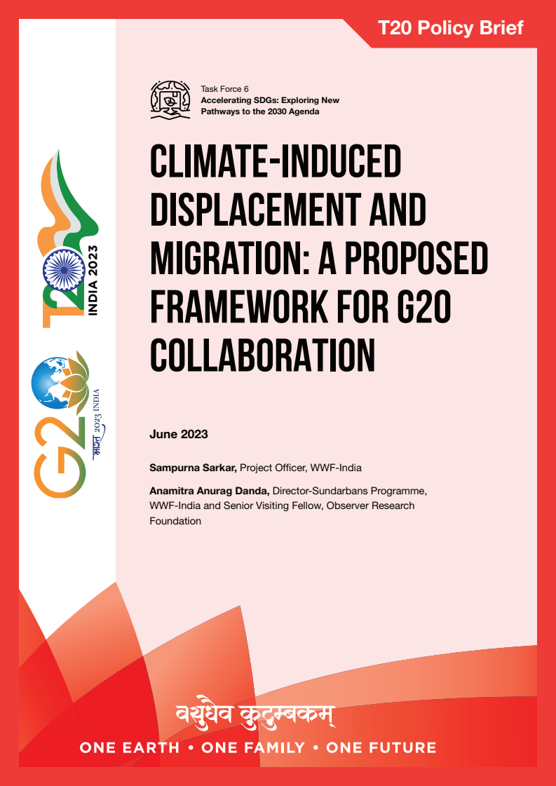 Climate-Induced Displacement and Migration: A Proposed Framework for G20 Collaboration