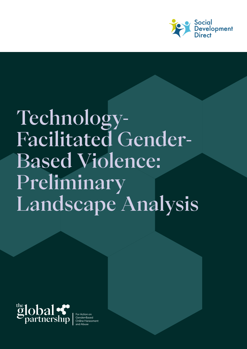 Technology-Facilitated Gender-Based Violence: Preliminary Landscape Analysis