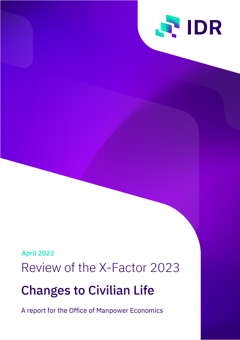 Review of the X-Factor 2023: Changes to Civilian Life