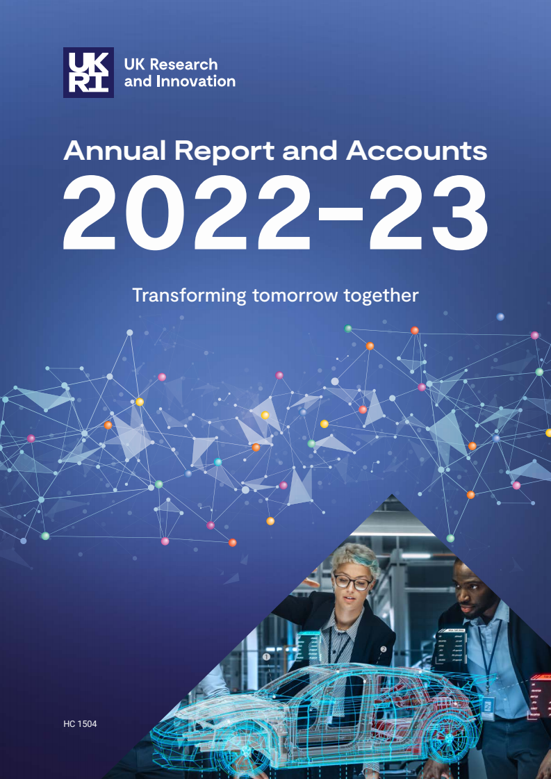 UK Research and Innovation: Annual Report and Accounts 2022-23