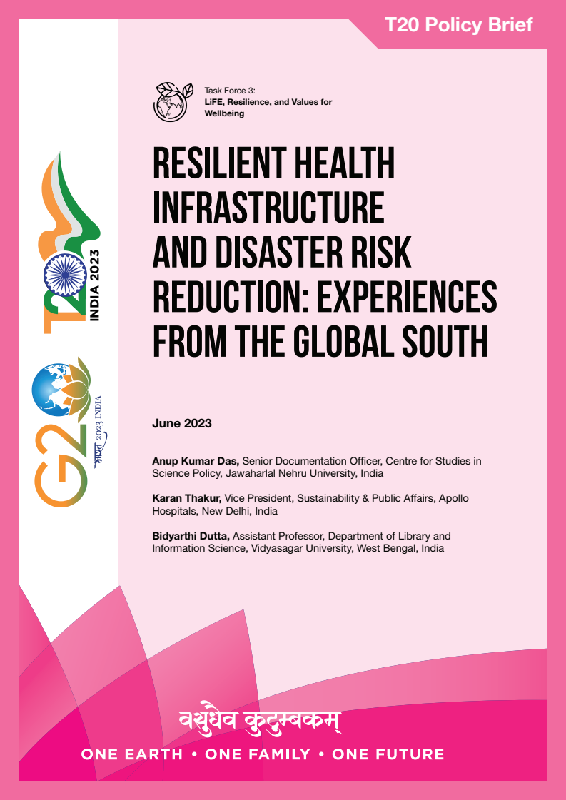 Resilient Health Infrastructure and Disaster Risk Reduction: Experiences from the Global South