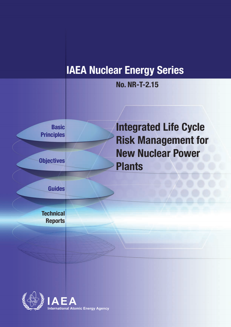 Integrated Life Cycle Risk Management for New Nuclear Power Plants