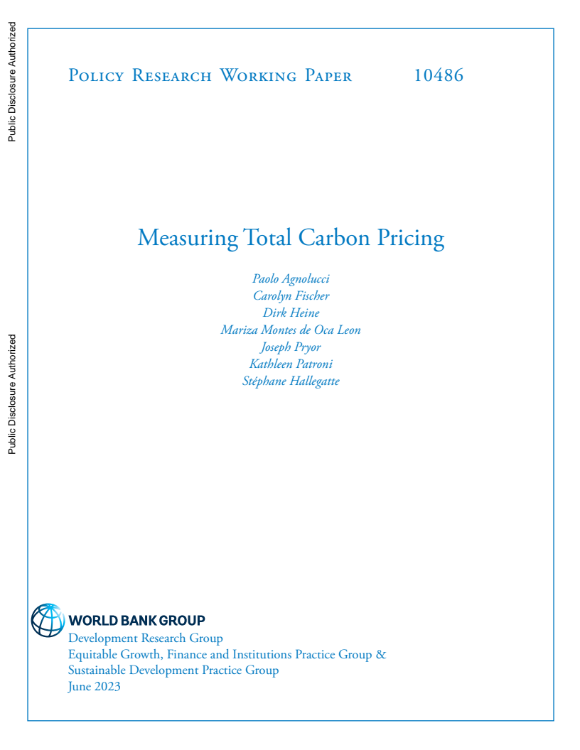 Measuring Total Carbon Pricing