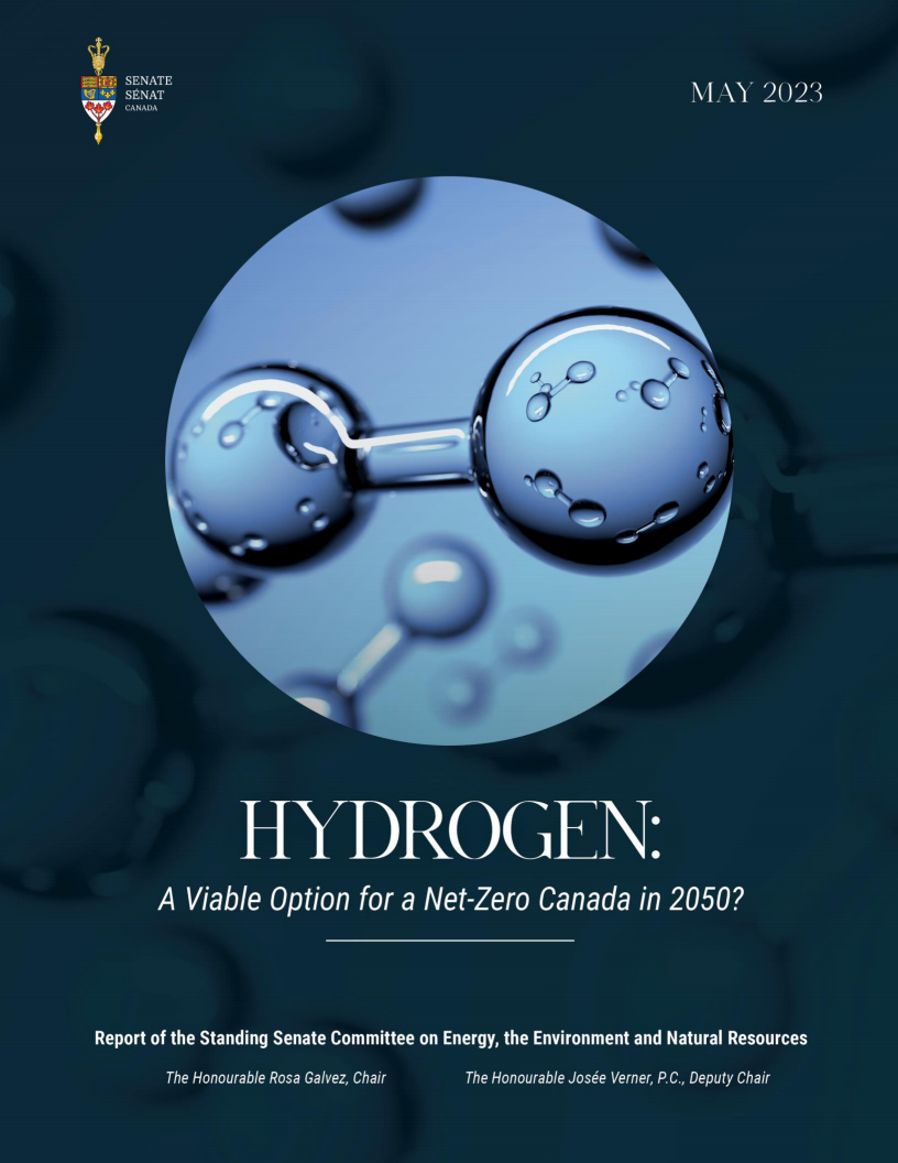 Hydrogen : a viable option for a net-zero Canada in 2050?