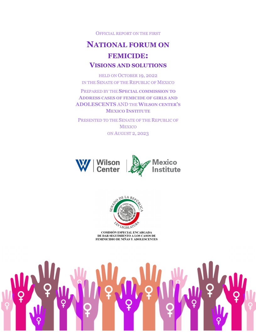 First National Forum on Femicide: Visions and Solutions