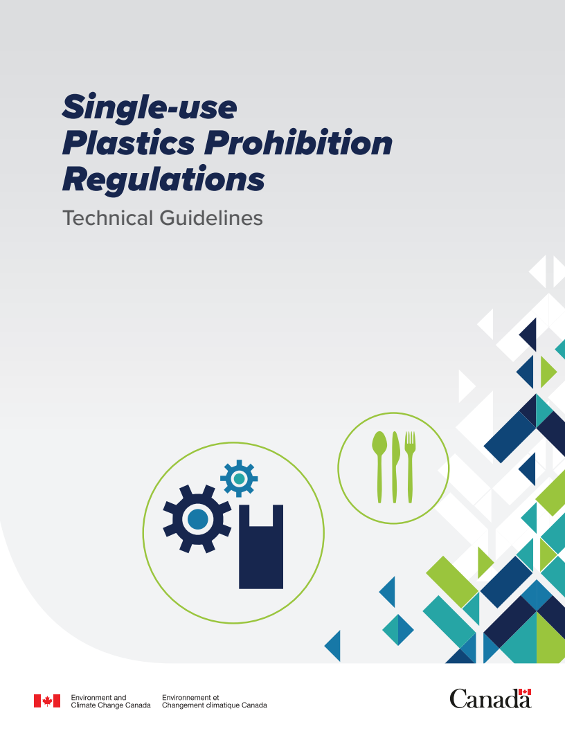 Single-Use Plastics Prohibition Regulations: technical guidelines