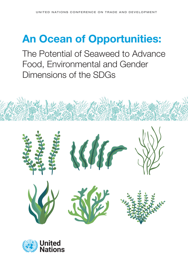 기회의 바다 : 해조류가 지속가능발전목표의 식량, 환경 및 성별 부문 발전 가능성 (An ocean of opportunities: The potential of seaweed to advance food, environmental and gender dimensions of the SDGs)