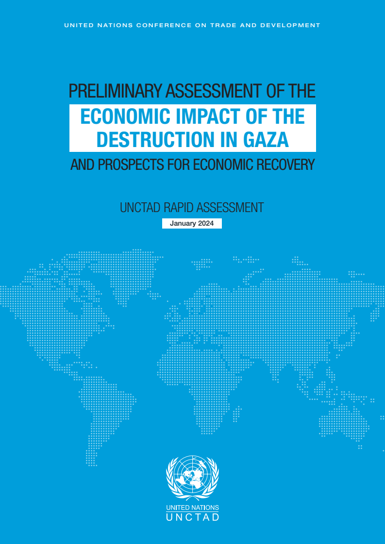 가자 지구 파괴에 따른 경제적 영향과 경제 회복 전망에 대한 사전평가 (Preliminary assessment of the economic impact of the destruction in Gaza and prospects for economic recovery)