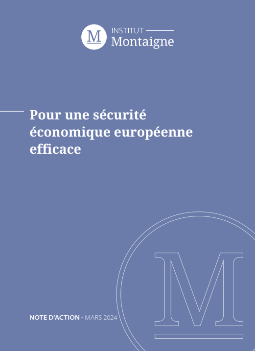 유럽의 효과적인 경제 안보를 위한 조치 (Pour une sécurité économique européenne efficace)