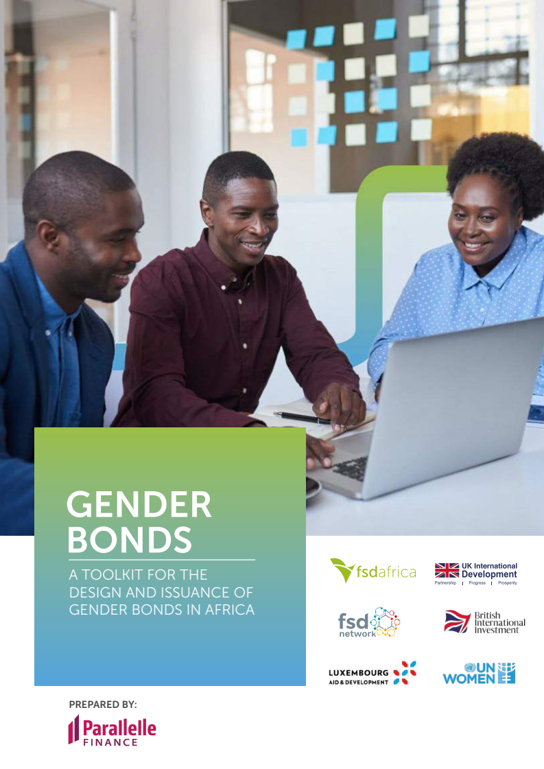 젠더본드 : 아프리카의 젠더본드 설계와 발행을 위한 툴킷 (Gender bonds: A toolkit for the design and issuance of gender bonds in Africa)
