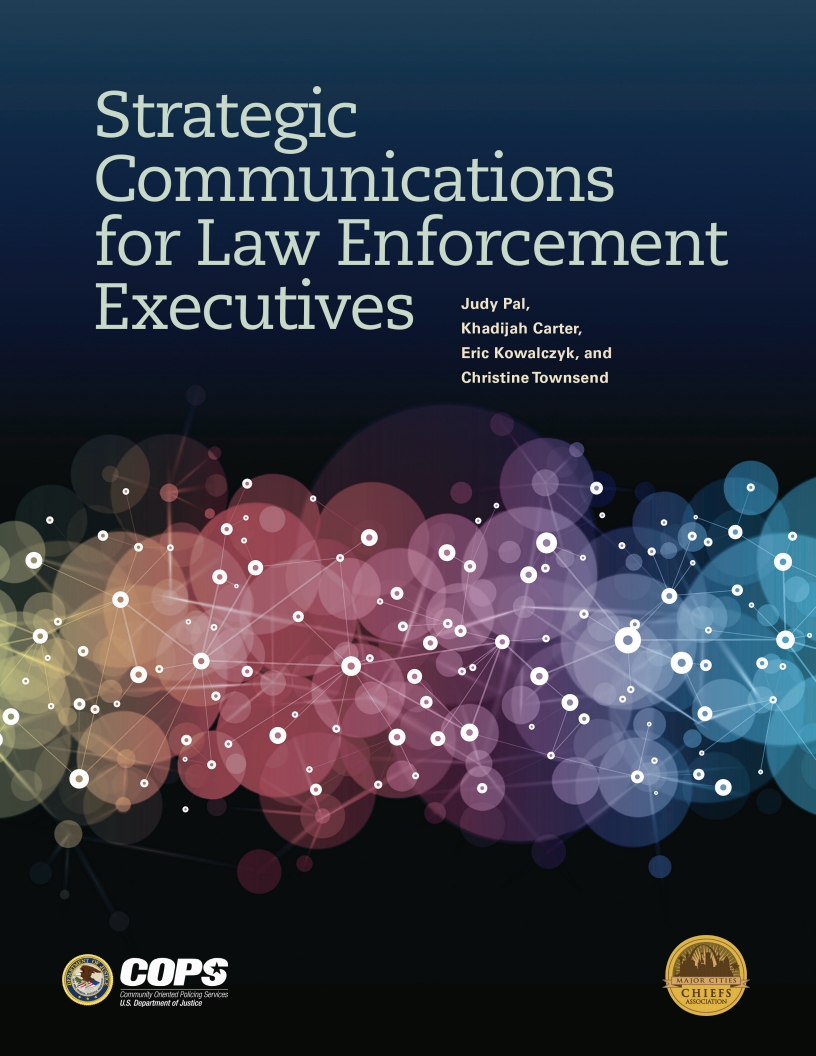 법 집행자를 위한 전략적 커뮤니케이션 (Strategic Communications for Law Enforcement Executives)