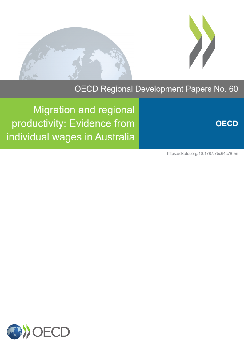 이주와 지역 생산성 : 호주의 개인 임금 사례 (Migration and regional productivity: Evidence from individual wages in Australia)
