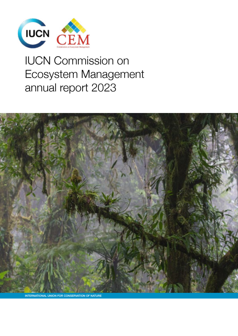 2023년 IUCN 생태계관리위원회 연차 보고서 (IUCN Commission on Ecosystem Management annual report 2023)