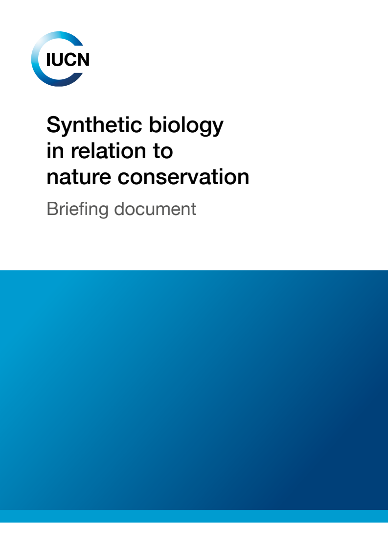 자연보호와 관련된 합성생물학 (Synthetic biology in relation to nature conservation)