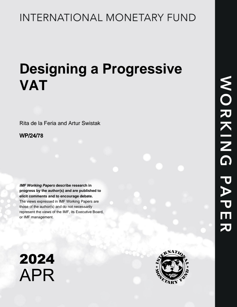 누진 부가가치세의 설계 (Designing a Progressive VAT)
