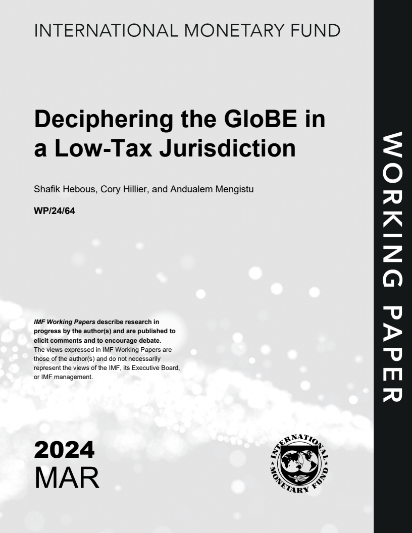 저세율 관할권에서의 GloBE 해석 (Deciphering the GloBE in a Low-Tax Jurisdiction)