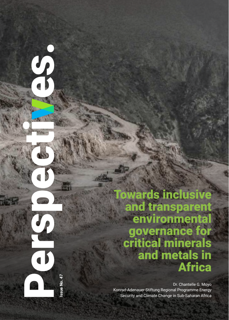 아프리카의 중요 광물과 금속에 대한 포괄적이고 투명한 환경 거버넌스 지향 (Towards inclusive and transparent environmental governance for critical minerals and metals in Africa)