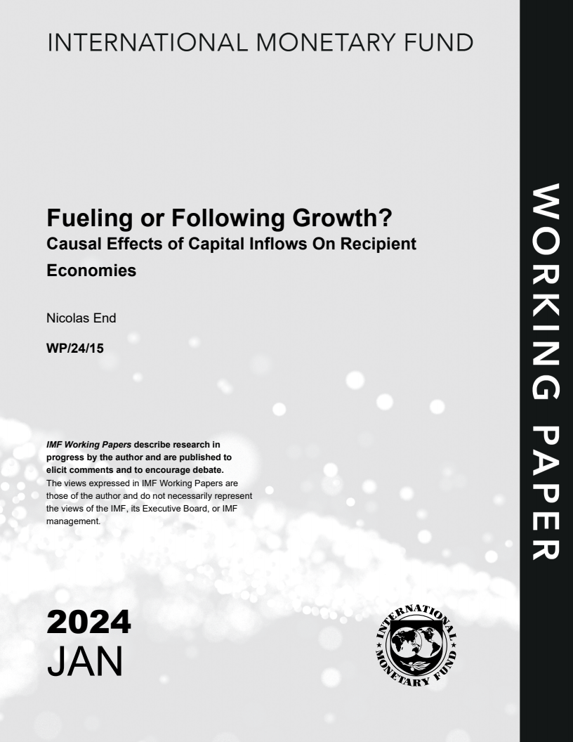성장 촉진 또는 추종 - 수혜국 경제에 대한 자본 유입의 인과 효과 (Fueling or Following Growth? Causal Effects of Capital Inflows on Recipient Economies)