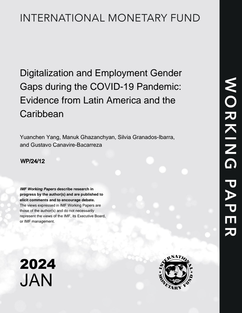 COVID-19 대유행 기간 디지털화와 고용 성별 격차 : 라틴 아메리카와 카리브해의 사례 (Digitalization and Employment Gender Gaps During the COVID-19 Pandemic: Evidence from Latin America and the Caribbean)