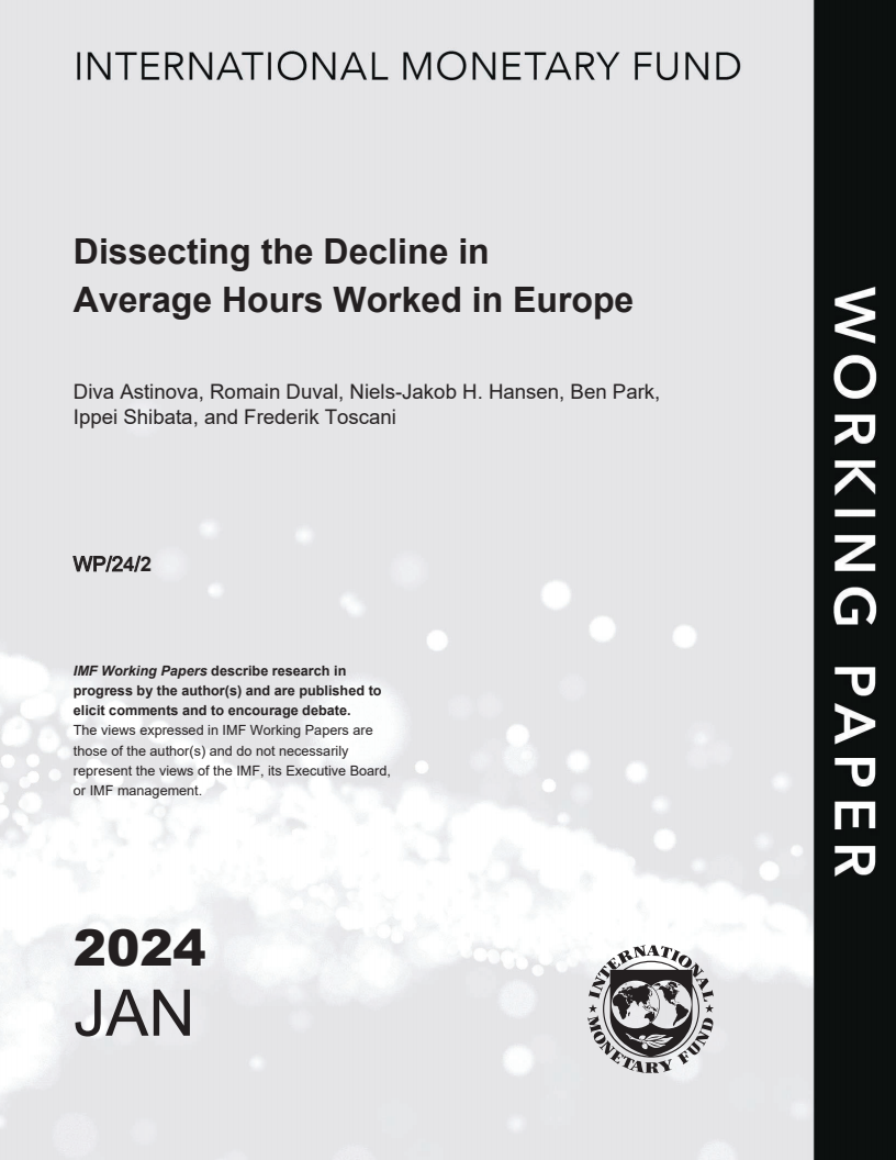 유럽 평균 근로시간 감소 분석 (Dissecting the Decline in Average Hours Worked in Europe)