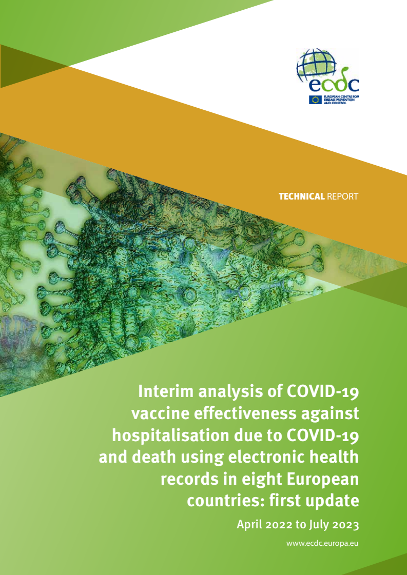 유럽 8개국 전자건강기록을 이용한 COVID-19로 인한 입원과 사망에 대한 COVID-19 백신 효과 중간 분석 : 1차 개정 (Interim analysis of COVID-19 vaccine effectiveness against hospitalisation due to COVID-19 and death using electronic health records in eight European countries: first update)