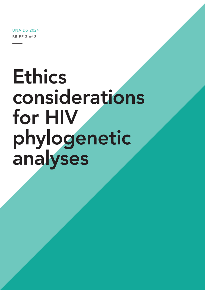 HIV 계통발생 분석에 대한 윤리 고려사항 (Ethics considerations for HIV phylogenetic analyses)