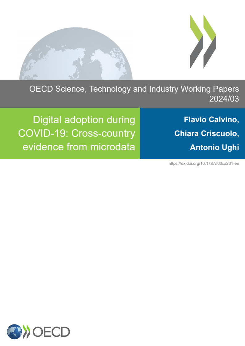 COVID-19 기간 중 디지털 채택 : 미시 자료를 통한 국가 차원 사례 (Digital adoption during COVID-19: Cross-country evidence from microdata)