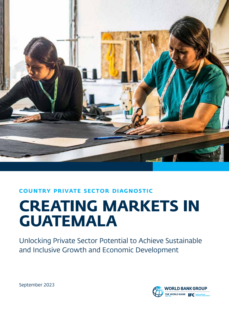 국가 민간 부문 진단 : 과테말라 시장 창출 (Country Private Sector Diagnostic: Creating Markets in Guatemala)