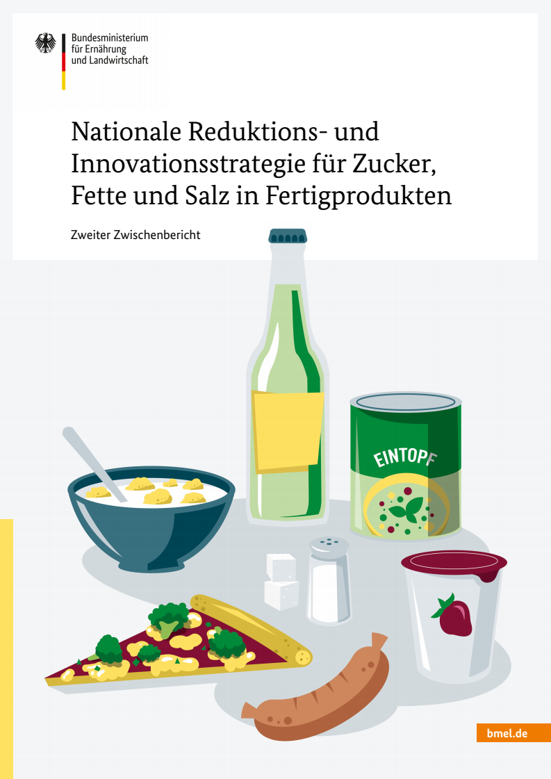 가공식품의 설탕, 지방, 소금 함량 감소 및 혁신 국가 전략 (Nationale Reduktions- und Innovationsstrategie für Zucker, Fette und Salz in Fertigprodukten)
