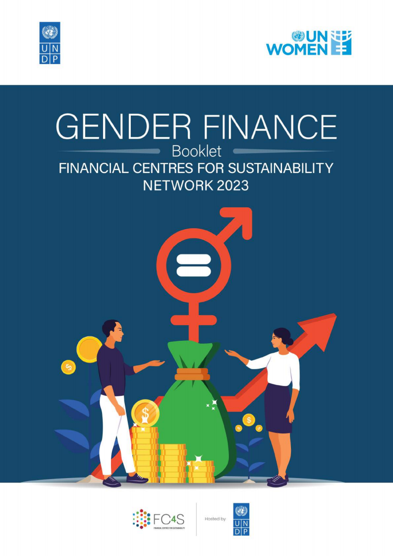 젠더 금융 소책자 : 2023년 지속가능성 네트워크를 위한 금융 센터 (Gender finance booklet: Financial Centres for Sustainability Network 2023)