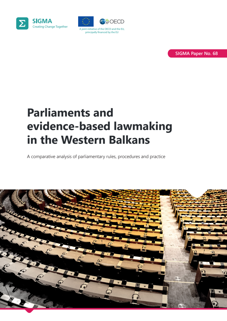 서발칸 반도의 의회와 증거 기반 입법 (Parliaments and evidence-based lawmaking in the Western Balkans)