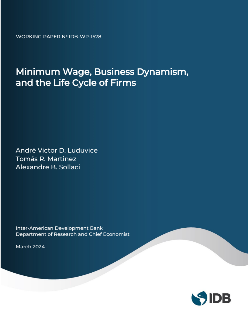 최저임금, 경기 역동성 및 기업의 생애주기 (Minimum Wage, Business Dynamism, and the Life Cycle of Firms)