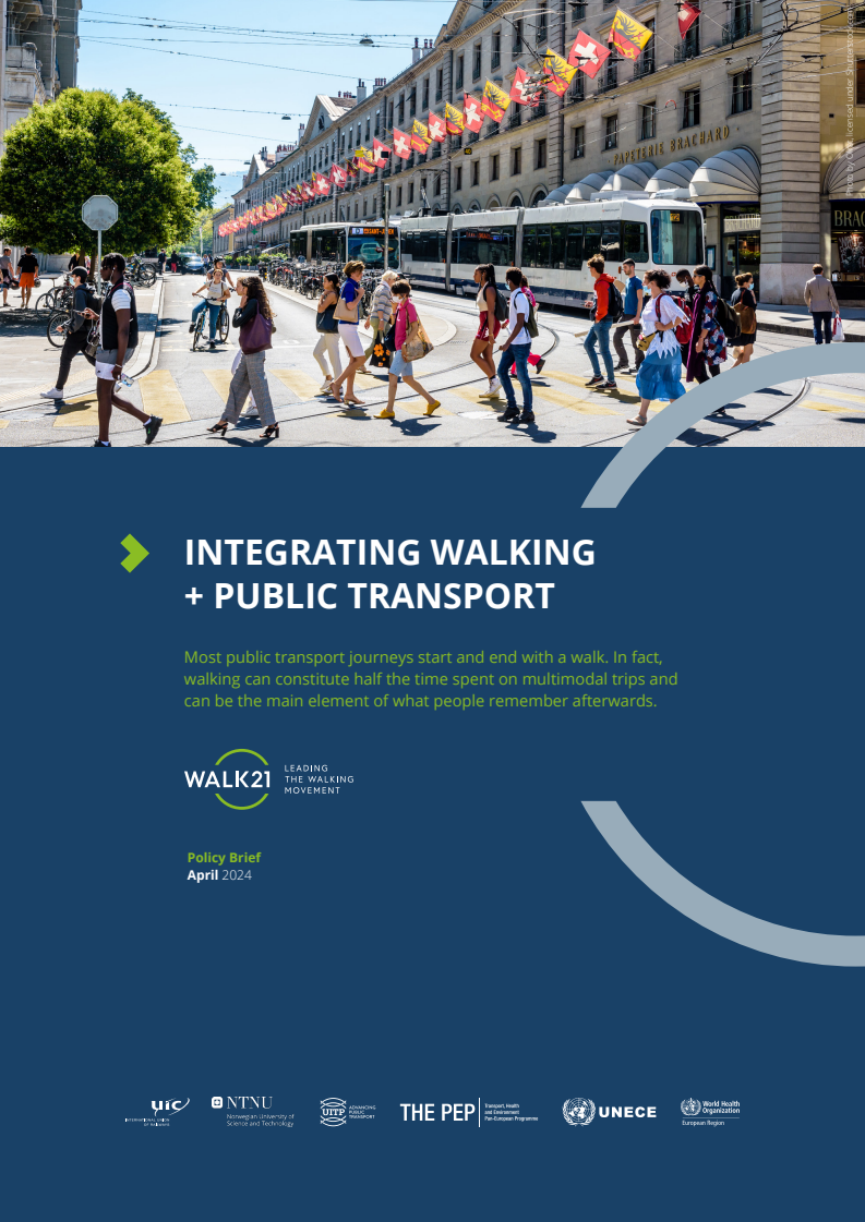 보행과 대중교통 통합 (Integrating walking + public transport)