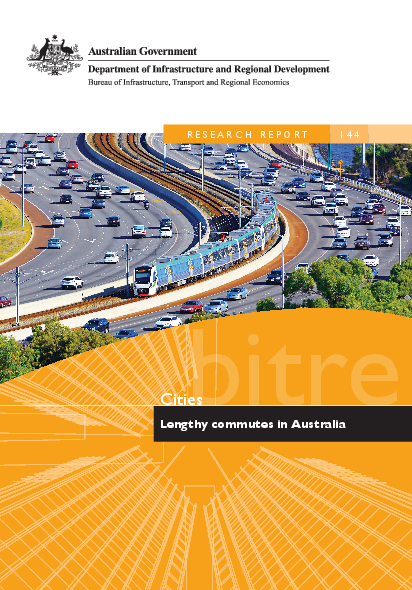 호주의 통근시간 현황 분석 : 연구 보고서 144 (Lengthy commutes in Australia: Research Report 144)