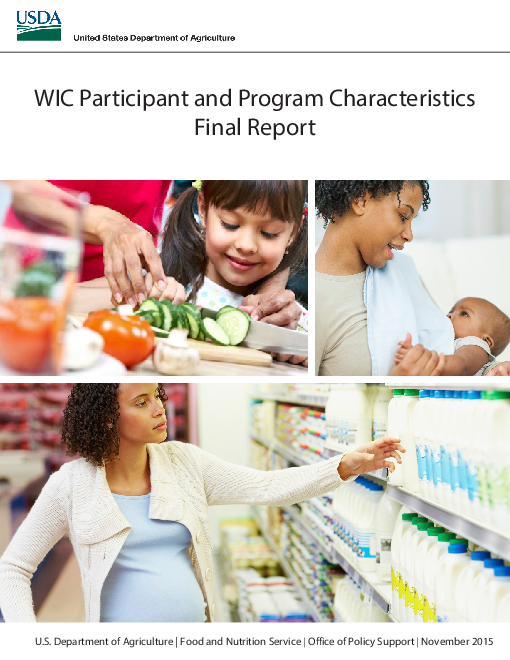 WIC Participant and Program Characteristics: Final Report