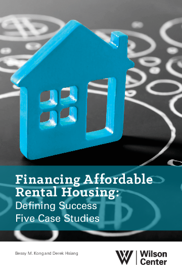 저임대 주택에 대한 자금 지원의 성공 정의 : 다섯 가지 사례 연구 (Financing affordable rental housing: Defining success: Five case studies)(2017)