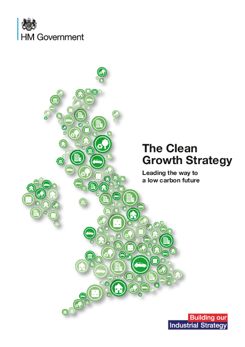 영국의 친환경성장전략 : 탄소사용을 줄여 미래로 가는 길  (The Clean Growth Strategy: Leading the way to a low carbon future)(2017)