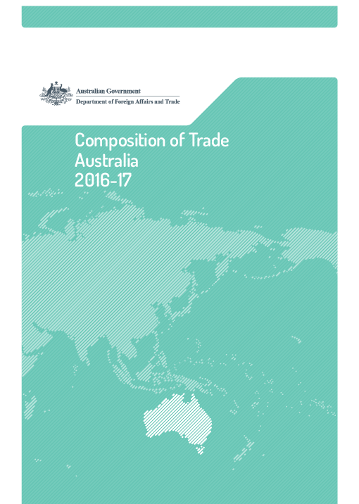 2016~2017년 호주 무역 구성 (Composition of Trade Australia 2016-17)