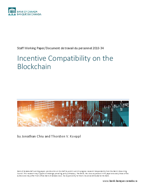블록체인 인센티브 호환성 (Incentive Compatibility on the Blockchain)(2018)