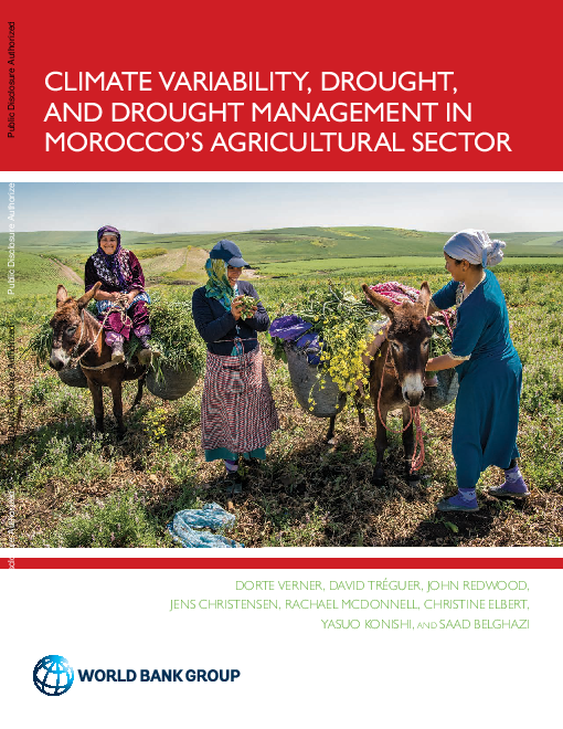 모로코 농업 부문의 기후 변동성, 가뭄, 가뭄 관리 (Climate Variability, Drought, and Drought Management in Morocco's Agricultural Sector)