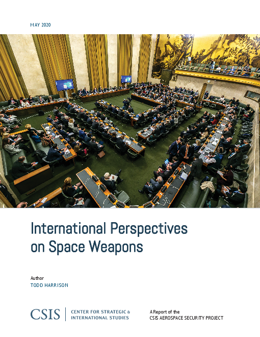 우주 무기에 대한 국제적 관점 (International Perspectives on Space Weapons)(2020)